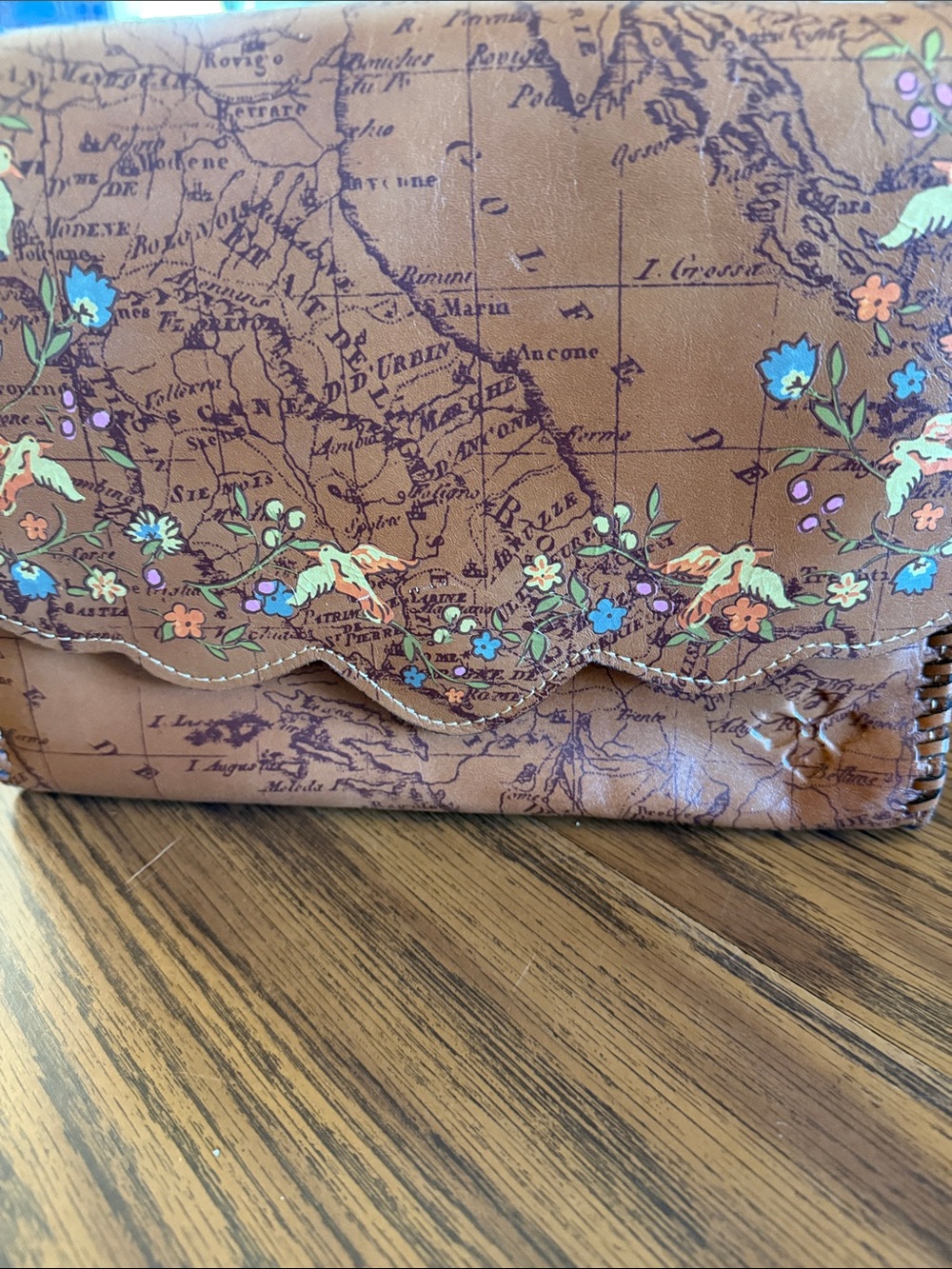 Patricia Nash Sarola Leather crossbody bag